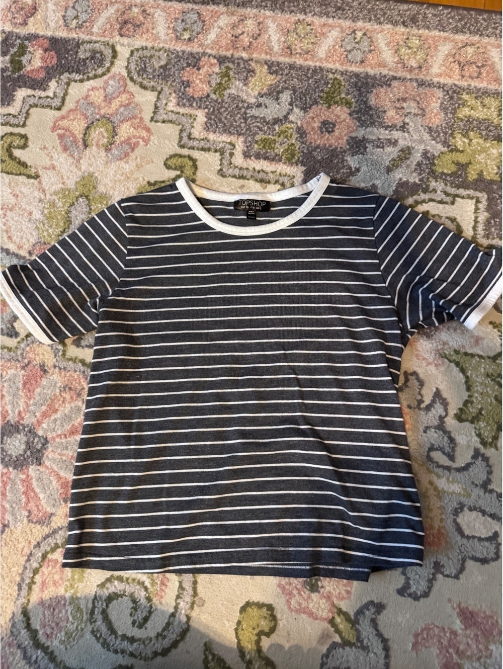 Top shop crop top tshirt